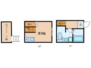 プランベイム道徳(西棟)の物件間取画像